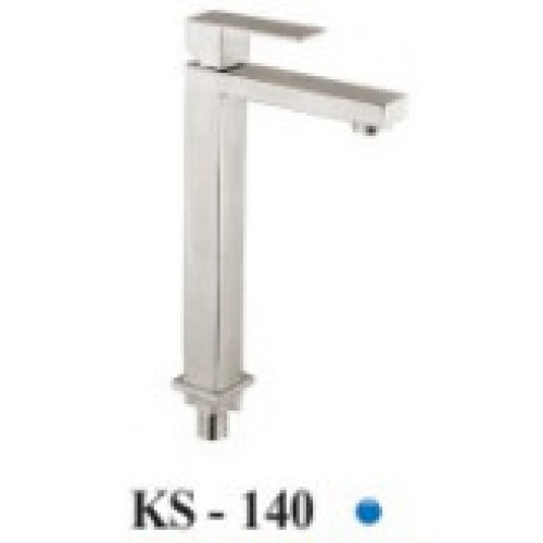 VÒI LAVABO LẠNH INOX SUS 304 KS-140